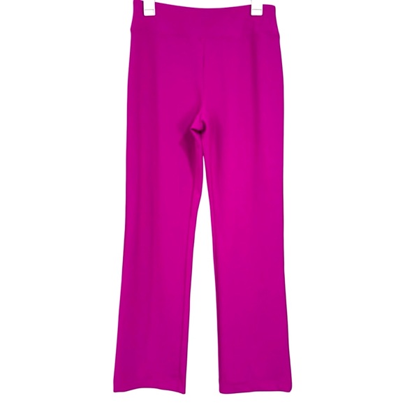 Boston Proper Beyond Travel Fuchsia Knit Stretch Waist Pants Women's SHORT Small - Picture 1 of 9